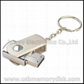 Hotsell Mini Metal Swivel Keyring USB Mass Storage Device Memory Thumb Drive