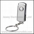 Hotsell Mini Metal Swivel Keyring USB Mass Storage Device Memory Thumb Drive