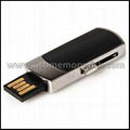 OEM Metal Push-Pull Slide Style USB Flash Memory Thumb Drive