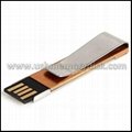 Unique Metal Clip Shaped U Disk USB Flash Drives Memory 