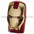 Custom Iron Man Shape USB Flash Disk Pen Drive