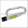 Novelty Metal Carabiner Climbing Hook USB Flash Drive