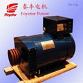 Brush generator alternator with Single phase or Double phase meet price market.