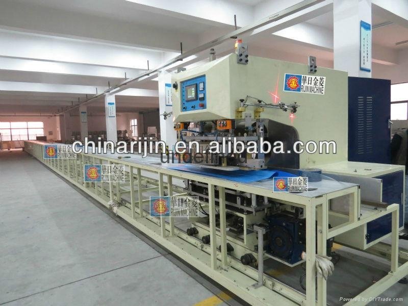 Automatic High Frequency PVC Welding Machine for Tarpaulin Canvas 2