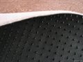 TPR防滑底簇绒脚垫地毯面料 2