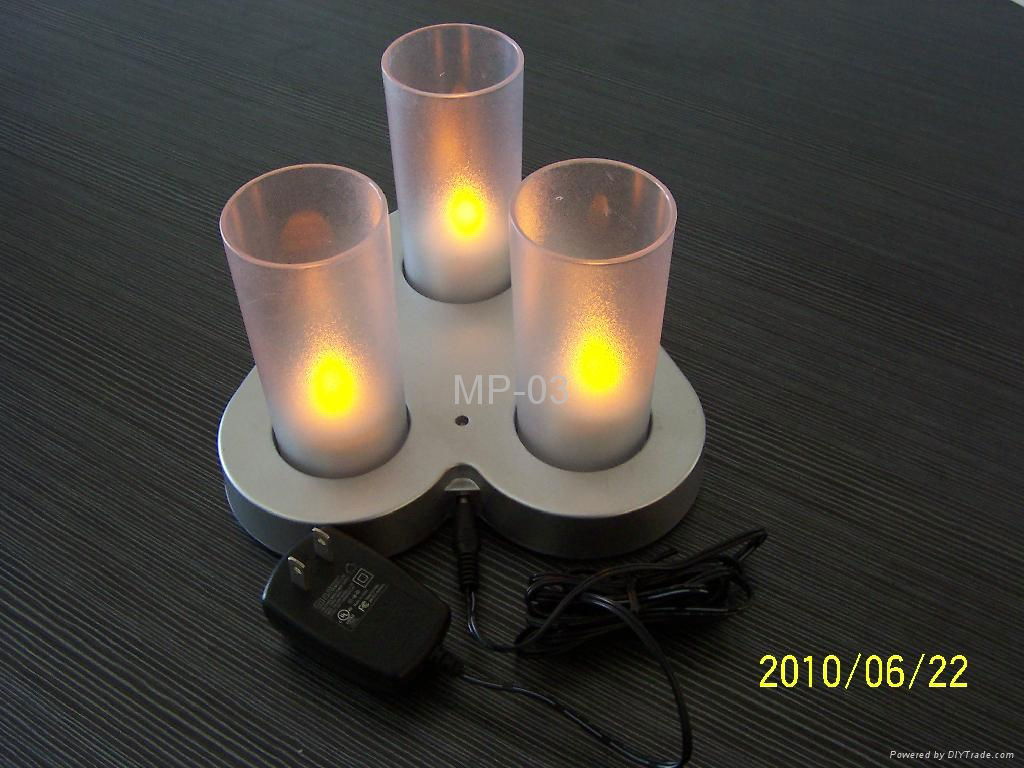 rechargeable led candle light 3