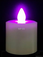 color changing led candle