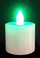 color changing led candle