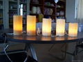 rechargeable induction led candle light