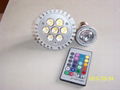 remote control color LED bulb