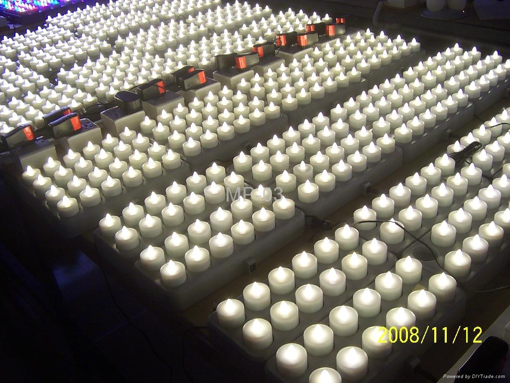 Rechargeable led candle for hotels and restaurants MP12 megapower