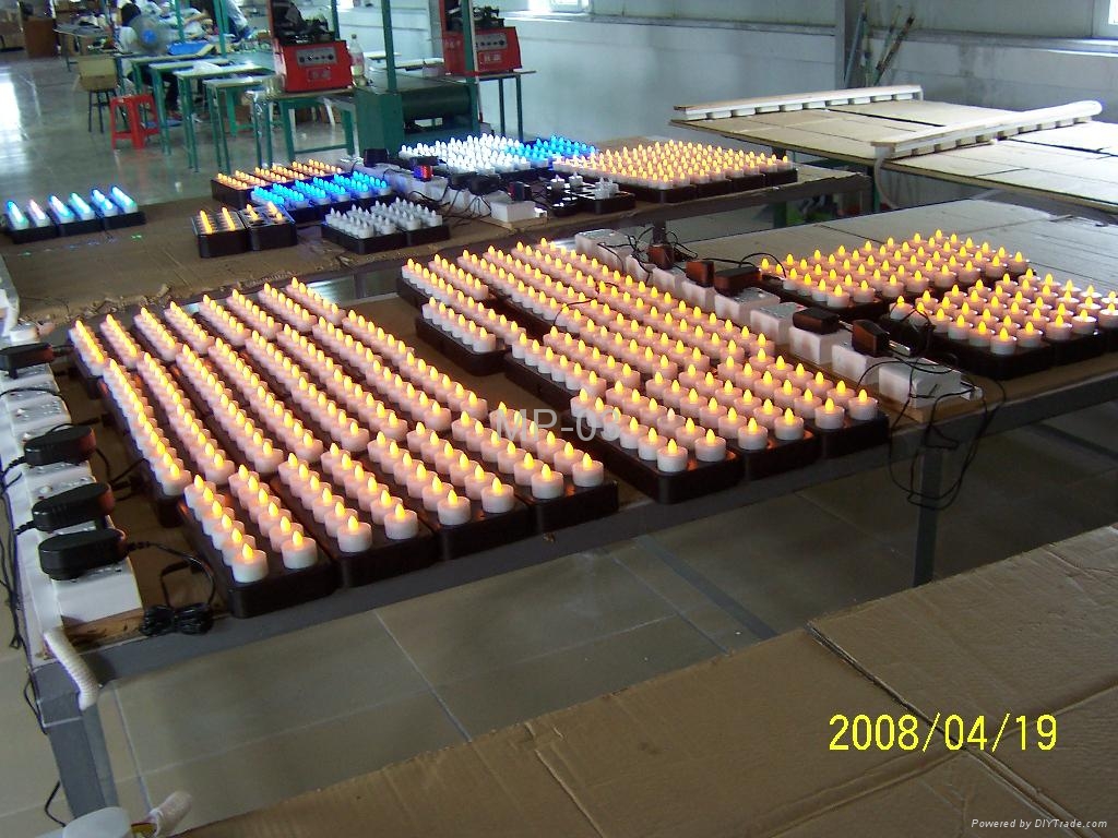 Rechargeable led candle for hotels and restaurants MP12 megapower