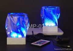 induction rechargeable led table lamp