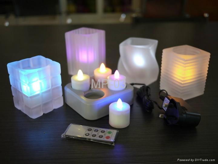 flameless remote control led candle