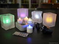 flameless remote control led candle