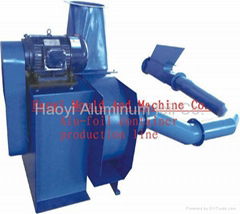 Aluminium foil container production line collector