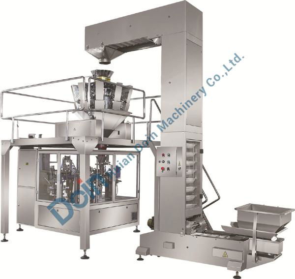TS6-200-S Snack Food Rotary Filling Packing Line
