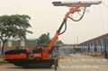 single boom rock drill 1