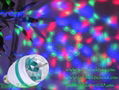 rotating RGB LED bulb light for disco party