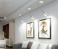 3W bendable LED wall spot lamp with switch for showroom