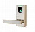 New Zinc Alloy Metal security smart lock cheap biometric fingerprint door lock i