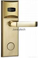 Hotel Card reader door lock system for hotel Use Card Key Locks 