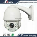 Mini size 4inch Low illumination 10x optical zoom PTZ IP camera for indoor/outdo