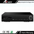 2 HDD ONVIF 8 channel NVR with 4 poe input