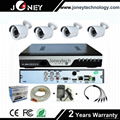 The best price 1.0MP 720P Night Vision Waterproof Camera 4CH AHD CCTV DVR Kit