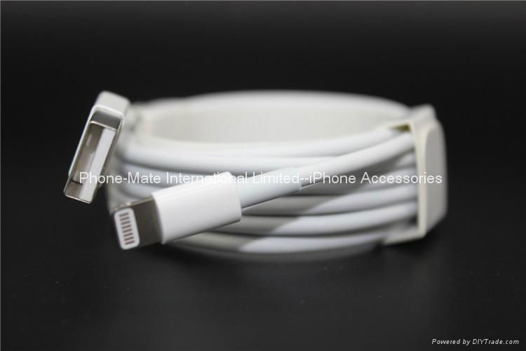 2m USB Data Cable with lightning to USB for I6. I5  3