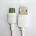 Soft Touch TPE Round TYPE-C to USB Data Cable