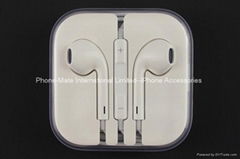 Earphone with mic I6 earpods for iphone 6