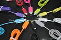 2IN1 colorful USB sync and charging cable  1