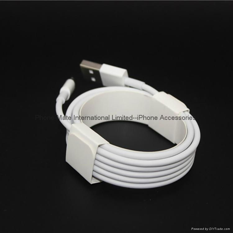 2m USB Data Cable with lightning to USB for I6. I5  4