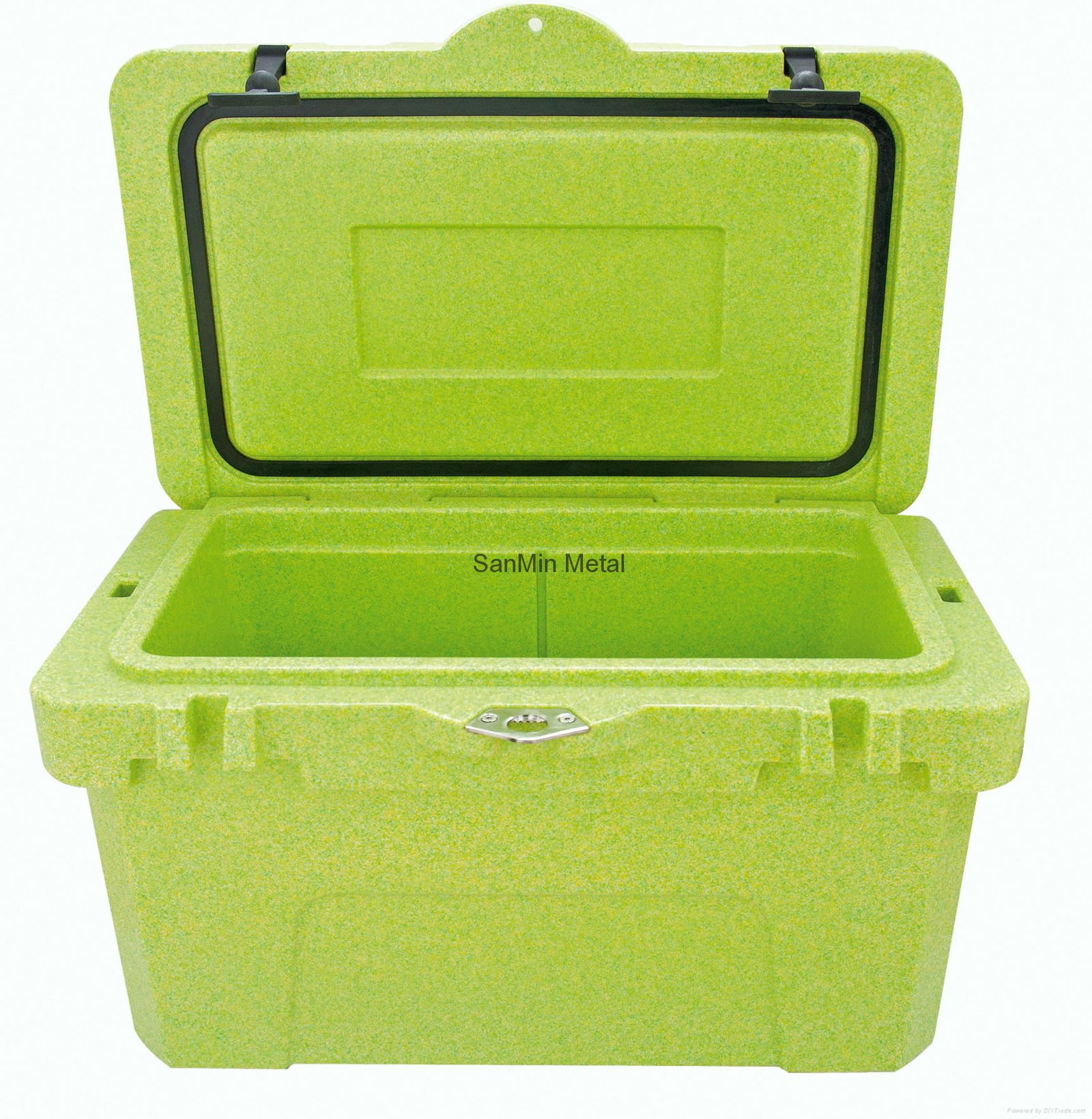 cooler box with thermometer
