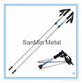 folding carbon walking pole 