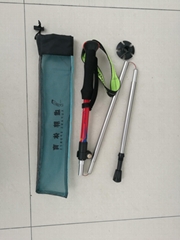 folding 7075 alu walking pole