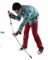 folding carbon walking pole 