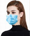 Wholesale Disposable 3 PLY Blue Virus Surgical Earloop Non Woven Face Mask