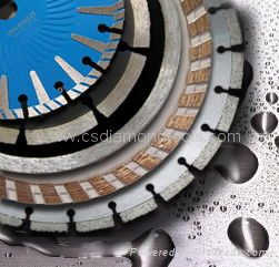 Diamond Saw Blade with Diamond Blades