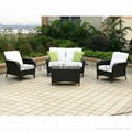 Rattan sofa set 1