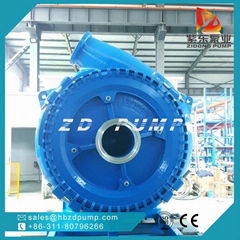 Sand gravel dredge pump with diesel