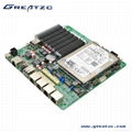  4 Ethernet Ports Motherboard,J1900 Fanless Quad-Core Motherboard 2