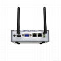 J1900 dual lan fanless mini computer 3