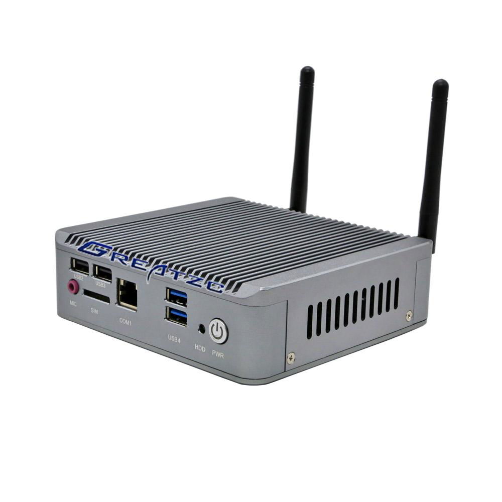 J1900 dual lan fanless mini computer 5