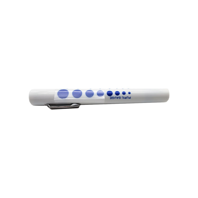 Medical emergency first aid Pupil Gauge disposable penlight pen light