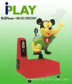 Happy mouse Amusement Coin-operated kiddie rider for kids