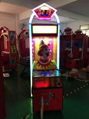 The single Clowns with Jackpot bonus function Ticket Redemption Game Machine