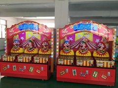 The Clowns 3player with new Ticket Redemption Game Machine