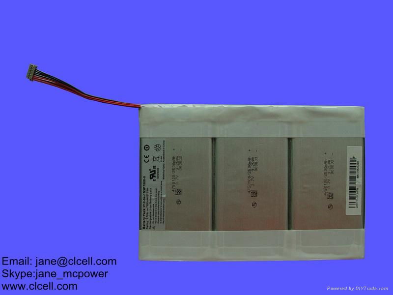 High capacity 3.7V li-polymer soft pack battery 402030 2